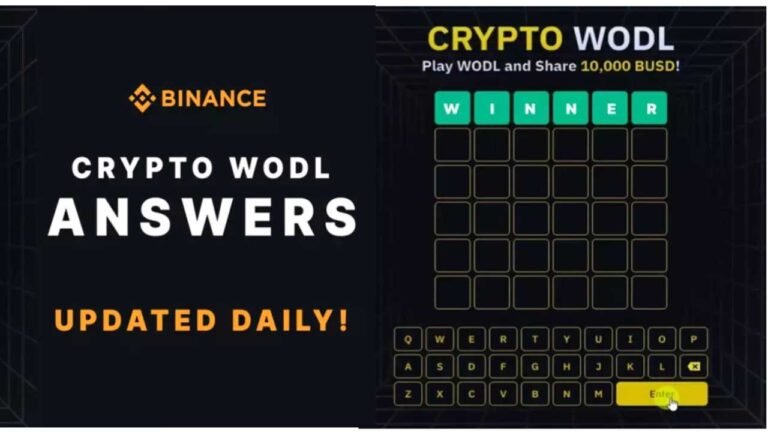 Binance Crypto WODL Answer Today [Daily Update]